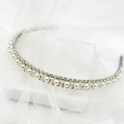 Beads & Beyond Adelphi Vintage Perle und Kristall Brautstirnband* Vintage-kopfbedeckungen | Perlen-haarschmuck