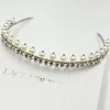 Beads & Beyond Albany Vintage Low Perle und Kristall Braut Tiara* Vintage-kopfbedeckungen | Perlen-haarschmuck