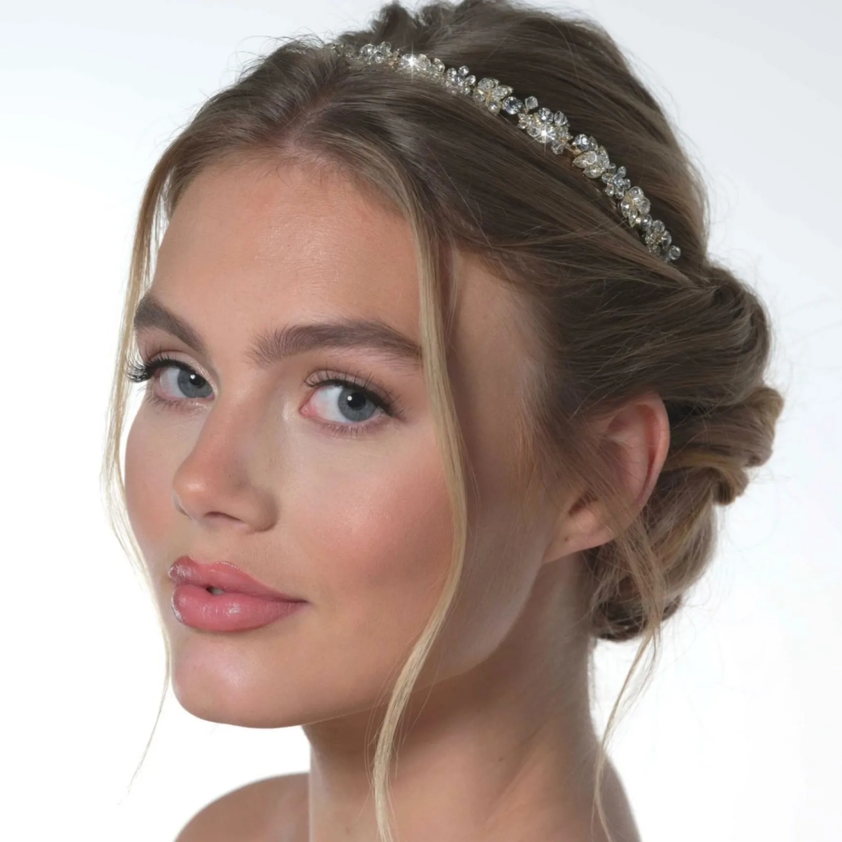 Poirier Alice Gold Vintage-inspiriertes Kristall-Stirnband* Vintage-kopfbedeckungen | Haarschmuck Aus Kristall