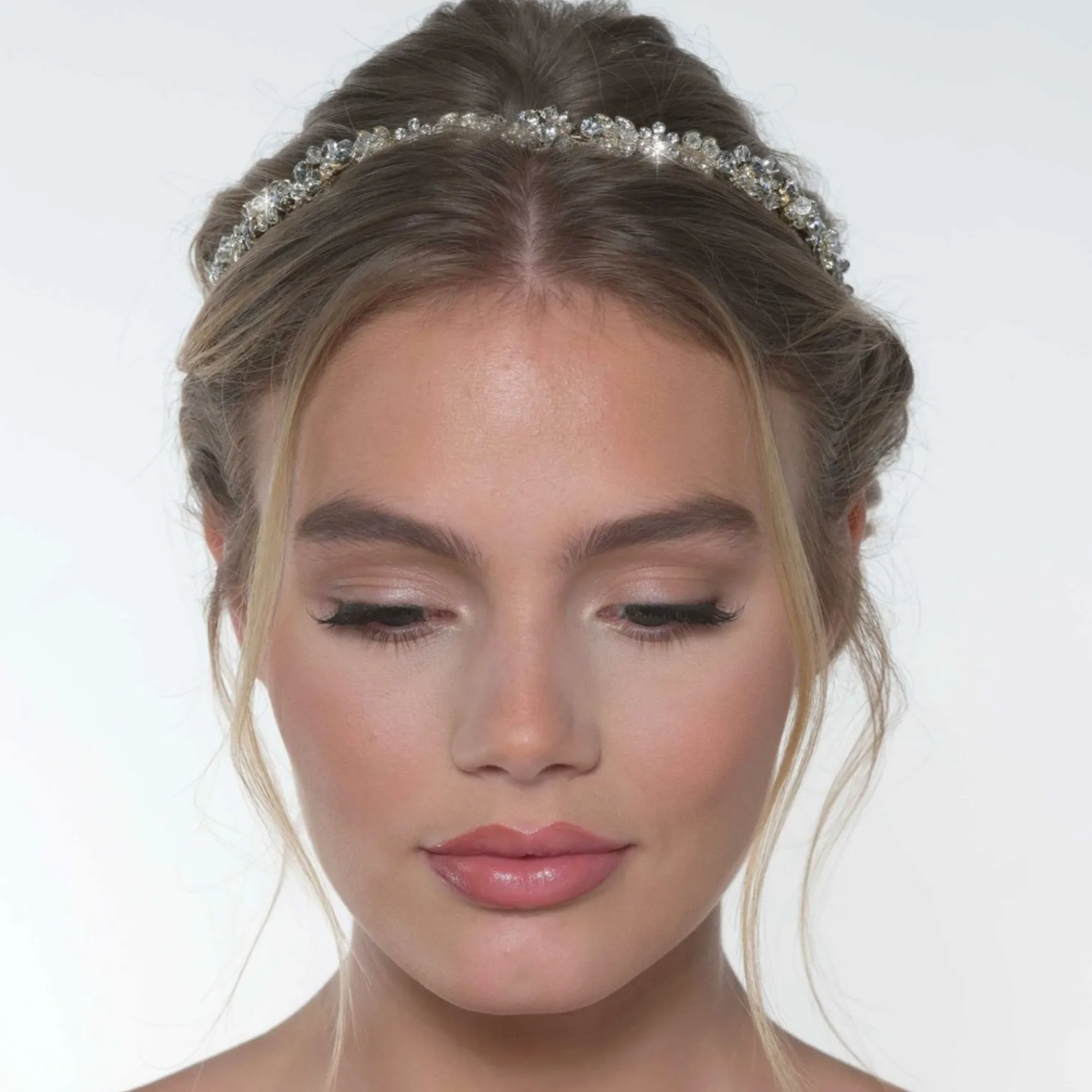 Poirier Alice Gold Vintage-inspiriertes Kristall-Stirnband* Vintage-kopfbedeckungen | Haarschmuck Aus Kristall