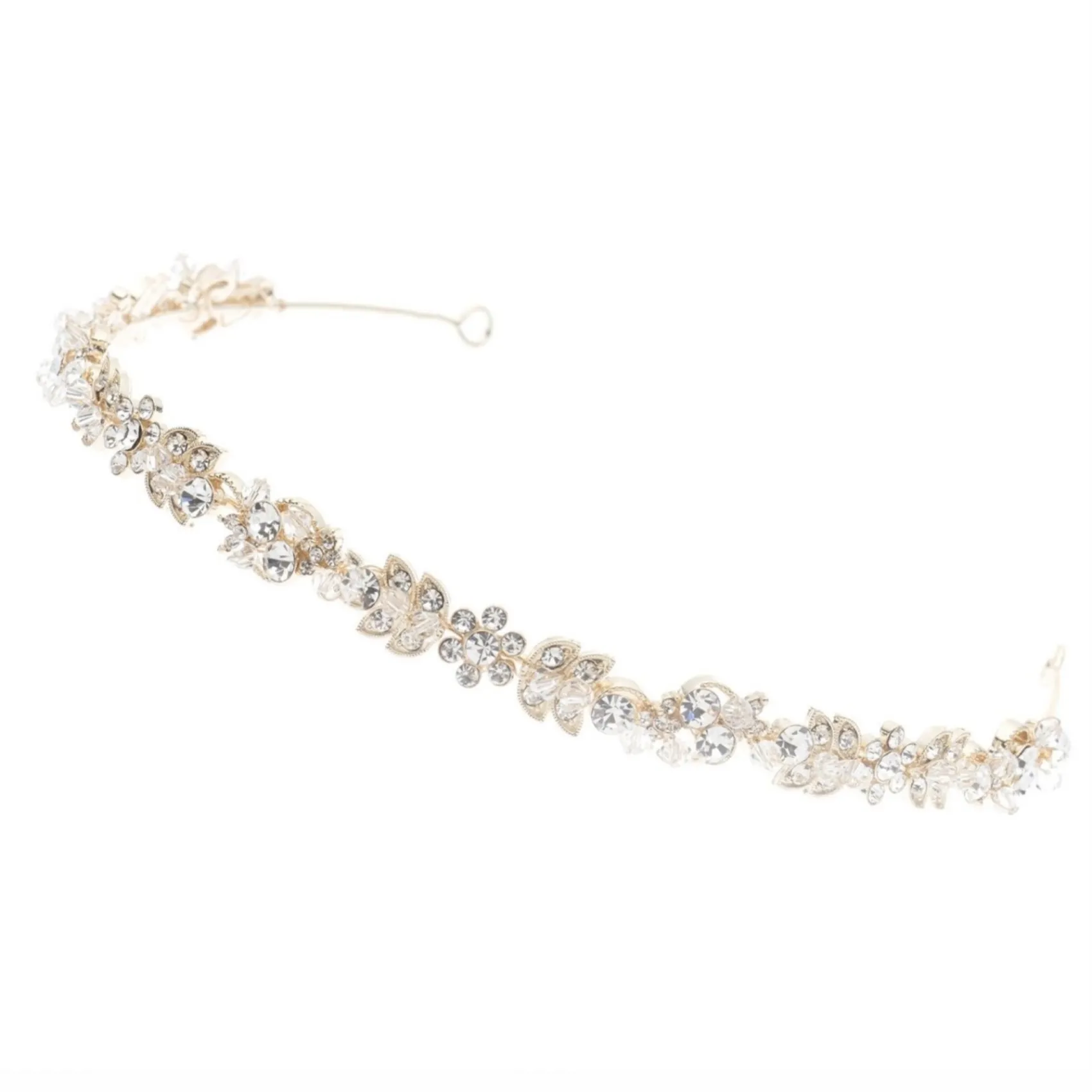 Poirier Alice Gold Vintage-inspiriertes Kristall-Stirnband* Vintage-kopfbedeckungen | Haarschmuck Aus Kristall