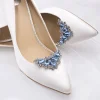 Lace & Favour Arcadia Light Saphir-Kristall-Schuhclips* Etwas Blaue Geschenke | Schuhclips