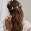 Arianna Mira 3er Set Haarnadeln mit Perlen, Kristallen und Diamanten ARP614* Geschenke Für Brautjungfern | Perlen-haarschmuck