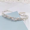 Arianna Perlen- und Diamanten-Hochzeitsarmband ARW093* Geschenke Für Brautjungfern | Geschenke Für Die Braut