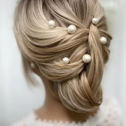 Arianna Reinheit Satz von 6 Perle Hochzeit Haarnadeln ARP617* Geschenke Für Brautjungfern | Geschenke Für Die Braut