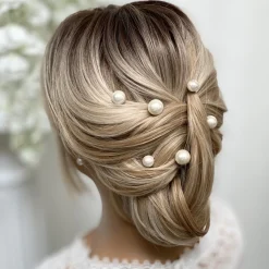 Arianna Reinheit Satz von 6 Perle Hochzeit Haarnadeln ARP617* Geschenke Für Brautjungfern | Geschenke Für Die Braut