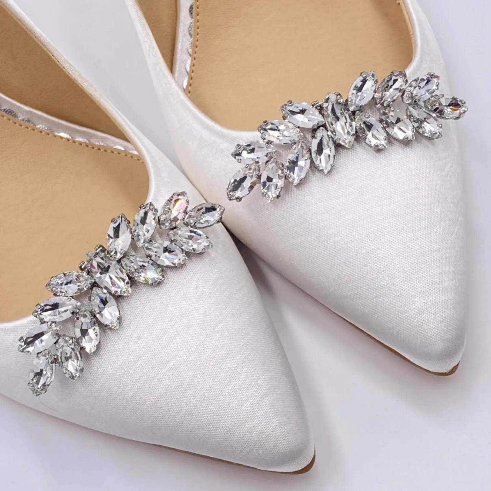 Lace & Favour Astral Classic Kristall-Schuhclips* Geschenke Für Die Braut | Schuhclips