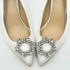 Rainbow Club Astrid by | Glitzernde Kristallbrosche Schuhclips* Geschenke Für Die Braut | Schuhclips