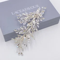 Twilight Designs Audrey Vintage inspirierte Kristall und Diamanten Haarspange* Abschlussball Haarspangen & Kämme | Vintage-kopfbedeckungen