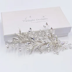 Twilight Designs Audrey Vintage inspirierte Kristall und Diamanten Haarspange* Abschlussball Haarspangen & Kämme | Vintage-kopfbedeckungen