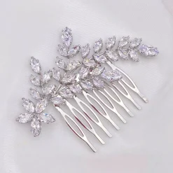 Lace & Favour Aurora Crystal Spray Hochzeit Haarkamm* Abschlussball Haarspangen & Kämme | Haarschmuck Aus Kristall