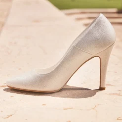 Avalia Shoes Avalia Goldy Champagner Schimmer High Heel Schuhe* Glitzernde Ballschuhe | Goldene Ballschuhe