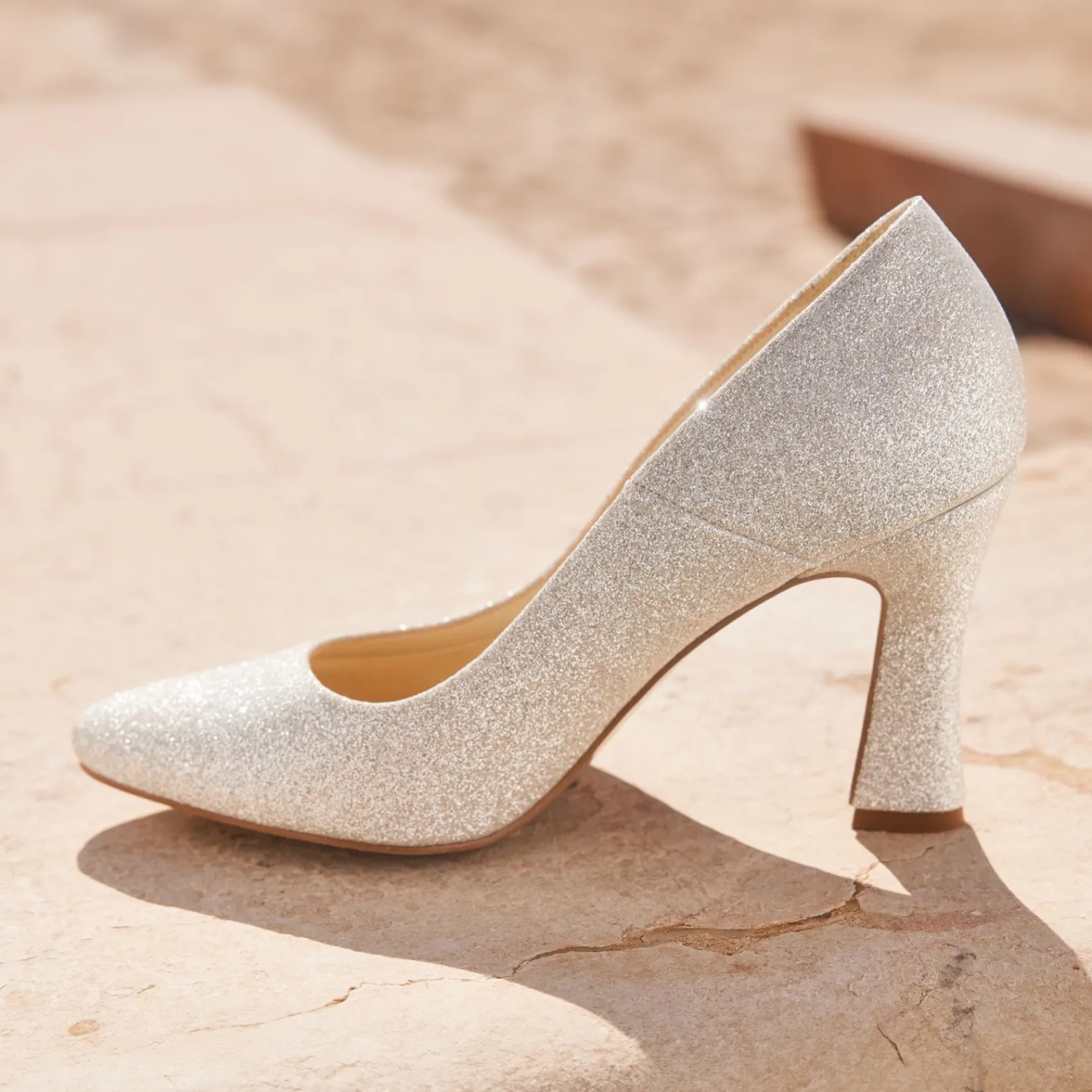 Avalia Shoes Avalia Tabatha Gold Glitter Sparkly High Heel Gericht Schuhe* Glitzernde Ballschuhe | Goldene Ballschuhe