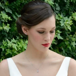 Ivory & Co Balmoral Kristall-Ohrstecker von Ivory and Co* Silberner Abschlussball-schmuck | Abschlussball-ohrringe