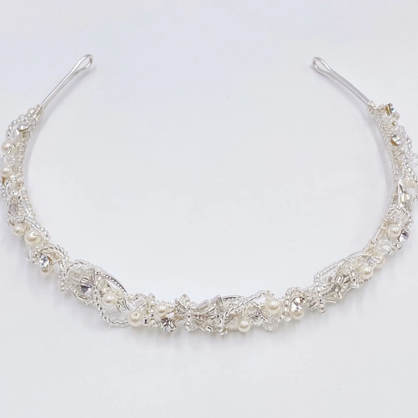 Twilight Designs Beatrice Vintage inspiriert Perlen und Perlen Stirnband* Vintage-kopfbedeckungen | Perlen-haarschmuck