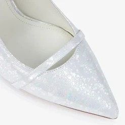Capollini Emory Perlglanz Leder Slingbacks mit mittlerem Absatz* Schuhe Für Hochzeitsgäste | Schuhe Für Die Mutter Der Braut