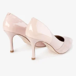 Capollini Faith Rosa Leder getäfelte spitz zulaufende Schuhe* Schuhe Für Hochzeitsgäste | Schuhe Für Die Mutter Der Braut