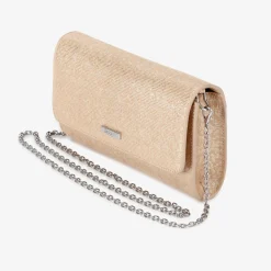 Capollini Gold Dorado Nubukleder Clutch Tasche* Hochzeitsgäste-taschen | Anlass Handtaschen