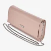 Capollini Nude Pink Lackleder Clutch Tasche* Hochzeitsgäste-taschen | Anlass Handtaschen