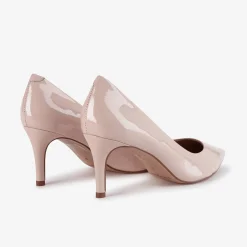 Capollini Petal Nude Pink Lackleder Spitze Pumps* Party-schuhe | Schuhe Für Hochzeitsgäste
