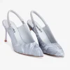 Capollini Sophia Grau Nubukleder Diamante Slingback Stilettos* Party-schuhe | Schuhe Für Hochzeitsgäste
