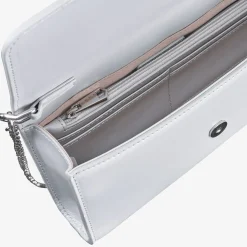 Capollini Wolke Grau Nubukleder Clutch Tasche* Hochzeitsgäste-taschen | Anlass Handtaschen