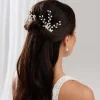 Lace & Favour Cascade 2er Set Perlenspray Haarnadeln* Perlen-haarschmuck | Silberne Haar-accessoires