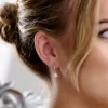 Lace & Favour Chloe Zierliche Perlentropfen-Ohrringe* Geschenke Für Brautjungfern | Perlen-hochzeitsschmuck