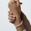 Poirier Dara Gold Süßwasserperlen-Armband* Geschenke Für Die Mutter Des Bräutigams | Geschenke Für Die Mutter Der Braut