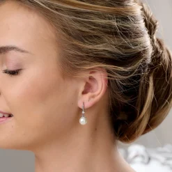 Lace & Favour Demi Classic Perlen-Tropfen-Ohrringe* Geschenke Für Die Braut | Perlen-hochzeitsschmuck