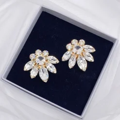 Lace & Favour Edle Goldkristall-Schuhclips* Geschenke Für Die Braut | Schuhclips