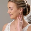 Lace & Favour Elegance Gold Kristall und Perle Brautschmuck Set* Geschenke Für Brautjungfern | Geschenke Für Die Braut