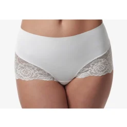 Poirier Elfenbeinfarbene Brautshorts aus Spitze mit mittlerer Taille* Geschenke Für Die Braut | Flitterwochengeschenke