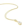 Lace & Favour Ellie Gold Teardrop Kristall-Anhänger* Goldener Abschlussball-schmuck | Abschlussball-halsketten