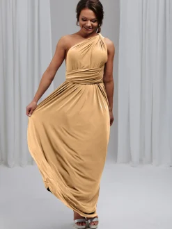 Lace & Favour Emily Rose Gold Mehrweg-Brautjungfernkleid (Einheitsgröße)* Multiway Brautjungfernkleider