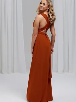 Lace & Favour Emily Rose Rust Mehrweg-Brautjungfernkleid (Einheitsgröße)* Multiway Brautjungfernkleider