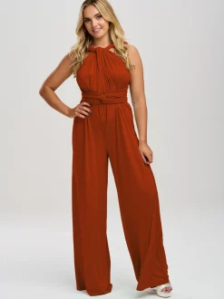 Lace & Favour Emily Rose Rust Multiway Brautjungfer Jumpsuit* Multiway-jumpsuits