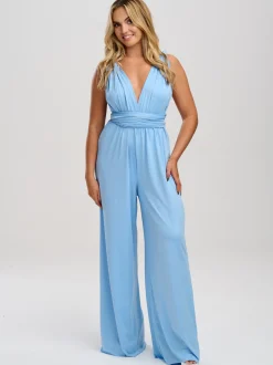 Lace & Favour Emily Rose Staubblau Multiway Brautjungfer Jumpsuit* Multiway-jumpsuits