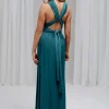 Lace & Favour Emily Rose Teal Mehrweg-Brautjungfernkleid (Einheitsgröße)* Multiway Brautjungfernkleider