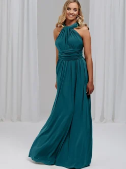 Lace & Favour Emily Rose Teal Mehrweg-Brautjungfernkleid (Einheitsgröße)* Multiway Brautjungfernkleider