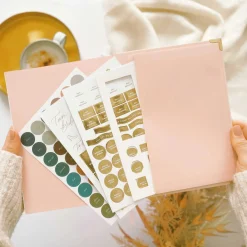 Blush & Gold Floral Luxury Wedding Planner Buch* Wedding Planner Bücher | Verlobungsgeschenke