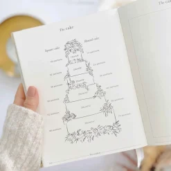 Blush & Gold Floral Luxury Wedding Planner Buch* Wedding Planner Bücher | Verlobungsgeschenke