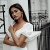 Freya Rose Barocke Perlen Statement lange Tropfen Silber Ohrringe* Perlen-hochzeitsschmuck | Silberner Hochzeitsschmuck