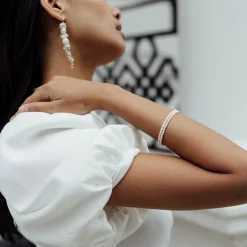 Freya Rose Zartes Saatperlenarmband* Geschenke Für Die Mutter Des Bräutigams | Geschenke Für Die Mutter Der Braut