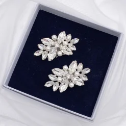 Lace & Favour Gaiety Klassische Perlen- und Kristall-Schuhclips* Geschenke Für Die Braut | Schuhclips