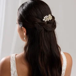 Lace & Favour Glanz Gold Kristall Spray Hochzeit Haarkamm* Abschlussball Haarspangen & Kämme | Geschenke Für Die Braut