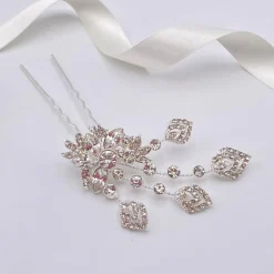 Twilight Designs Hattie Vintage inspirierte Kristall-Haarnadel* Abschlussball Haarspangen & Kämme | Vintage-kopfbedeckungen
