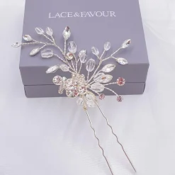 Twilight Designs Hera Kristall und Diamanten Hochzeit Haarnadel* Abschlussball Haarspangen & Kämme | Geschenke Für Brautjungfern