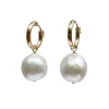 Hermione Harbutt Adele Petite Barock Perlenohrringe* Perlen-hochzeitsschmuck | Gold-hochzeitsschmuck