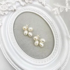 Hermione Harbutt Kensington Süßwasserperlen-Ohrringe* Geschenke Für Die Mutter Des Bräutigams | Geschenke Für Die Mutter Der Braut